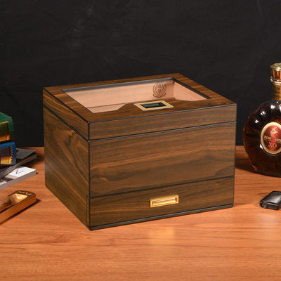 comprar Impressão de etiquetas de charutos Humidor Temperatura ajustável Janela transparente Impressão de etiquetas impermeáveis online manufacture