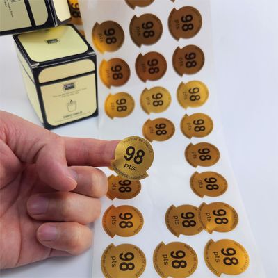 comprar OEM Adesivo de advertência de vela à prova d'água online manufacture