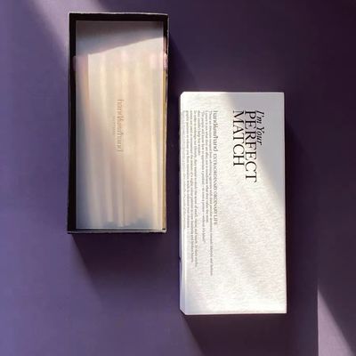 Linha de produção totalmente automática Caixa cosmética de ponta inversa com cor Pantone