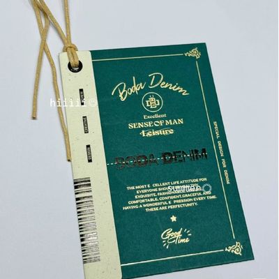 Segurança personalizada Etiqueta de moda pendurar Etiqueta String Lock Loop elástico Selo de vestuário Etiquetas para Hangtag Selo