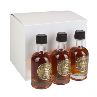 Etiquetas de vinho de luxo brilhantes personalizadas
