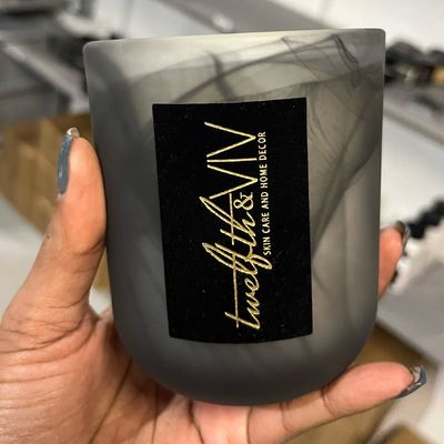 comprar Logotipo personalizado textura especial adesivos em relevo várias formas adesivos de velas de perfume de luxo rótulos online manufacture