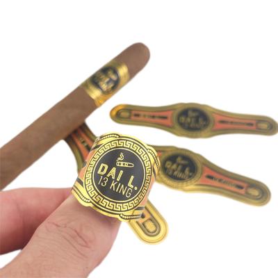 comprar Custom Eco-friendly Cigar Label with Full-automatic Production and ISO9001 Certified for Private Branding online manufacture