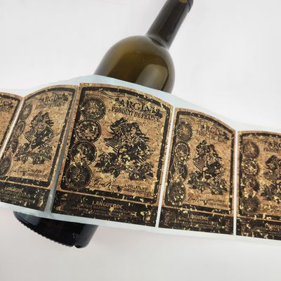 Bom preço Etiquetas de garrafas de uísque personalizadas de madeira de carvalho reciclada on-line