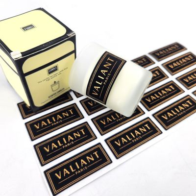 Bom preço Impressão digital selo de ouro adesivos de velas de casamento velas decorativas perfumadas rótulos de negócios on-line