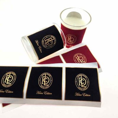 Bom preço Etiqueta de vela de veludo Impressão de perfumes Luxo Etiqueta privada Vaso de vela Adesivos de garrafas de perfume on-line