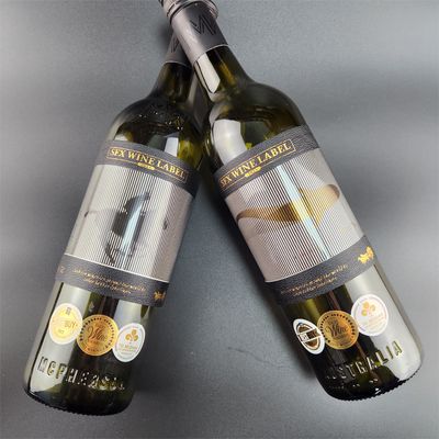 Bom preço Holográfico Dinâmico Vinho Custom Etiquetas Adesivas Impressão de Negócios Etiquetas Adesivas ODM on-line