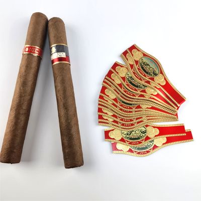 Bom preço Impressão digital de etiquetas de charutos de luxo on-line