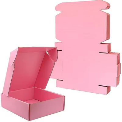 Bom preço Caixas de embalagem de marca cor-de-rosa on-line