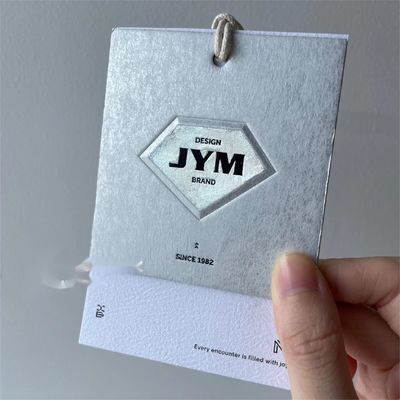 Bom preço Estampagem a frio Etiquetas de presente personalizadas de papel Anti-falsificação Etiquetas de papel Kraft on-line