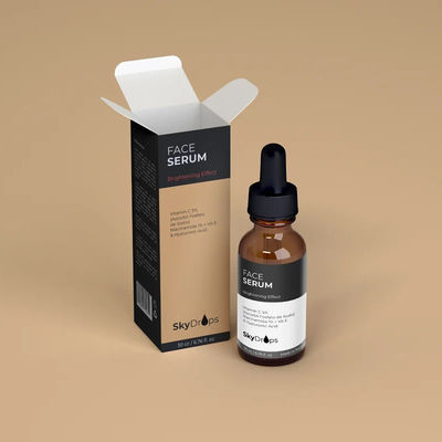 Bom preço 30 ml 50 ml Caixas de papel para cuidados da pele Embalagens de beleza on-line