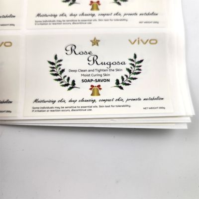 Bom preço Autocolantes de vinil à prova d'água para garrafas químicas diárias on-line