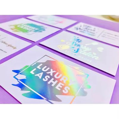Bom preço Impressão de cartão de visita de cores completas de luxo revestido de toque suave on-line