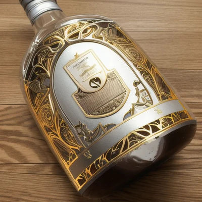 Bom preço Etiquetas de etiquetas de alumínio para garrafas de perfume de vinho on-line