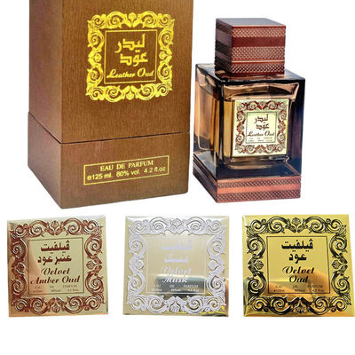 Bom preço Rótulo personalizado de marcação de metal, adesivos, velas de perfume on-line