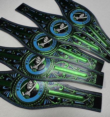 Bom preço 2025 Premium Custom Cigar Ring Label Sticker Impermeável Marca Personalizada OEM UV Impresso Cigar Ring Presentes de Cigar Label Sticker on-line